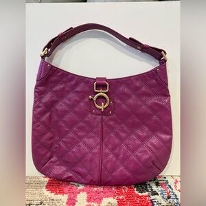 J. Crew Pink Quilted 100% Leather Shoulder Bag - NWOT